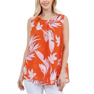 Cristina B. Sleeveless Top- Size Small